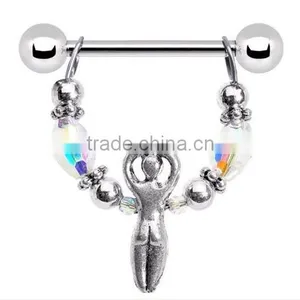 Fashion Nipple Rings Dangling Body Piercing Jewelry thumbnail-1