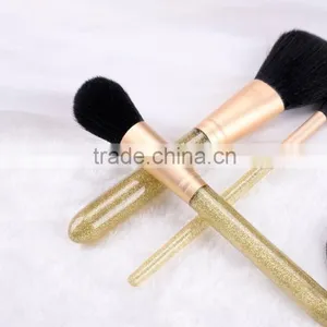 3pcs Kabuki Glitter Makeup Brush Set,synthetic Makeup Brush Set Professional thumbnail-2