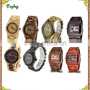 100% Healthy Natural Original Water Resistant Custom Ladies Men Watch Wood 2016 thumbnail-6