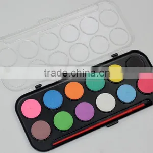 12c Dry Watercolor Paint Set for Kids Paint thumbnail-1
