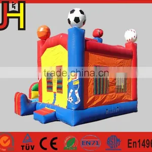 Good After-sale China Sport Theme Inflatable Combo Bouncer For Sale thumbnail-3