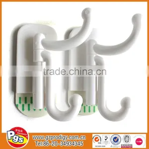 Self Adhesive Small Clear Hanging Plastic Hooks thumbnail-3
