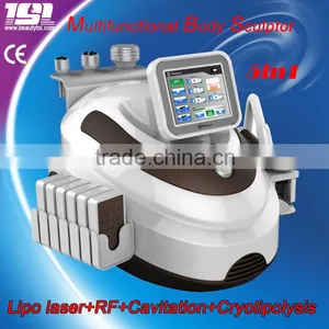 5in1 High Effective 130-350MW 650nm 980nm Dual Wavelength Lipo,combined Cavitation rf Cryolipolysis thumbnail-1