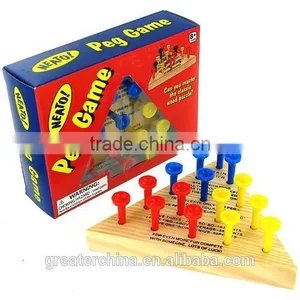 Triangle Peg Board Game thumbnail-5