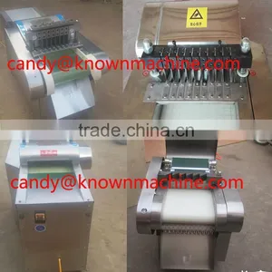 Cutter for Frozen Chicken Meat / Electric Meat Cutter to Cubes thumbnail-1