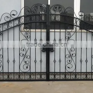 Heavy Duty Powder Coated Iron Tree Driveway Gate thumbnail-4