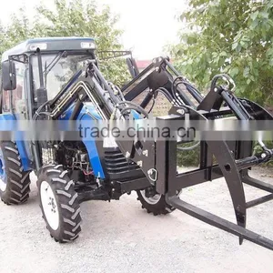 40/45/50/55HP Luxury Cabin Tractor With 4in1 Loader, Timber Grapple, Assembled Bucket, Pallet Fork. thumbnail-1