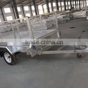 8x5 Galvanised Box Trailer thumbnail-1