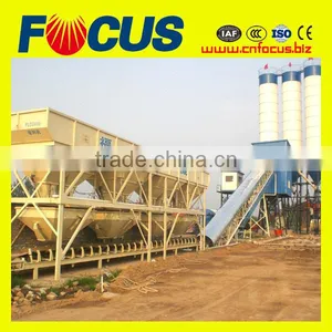 Precast Concrete Plant Equipment, Automatic 90m3/H Fixed Concrete Batching Plant With Belt Conveyor thumbnail-1