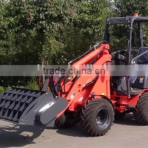 ZL125 Mini погрузчик на колесах с сертификатом CE thumbnail-3