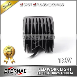 18W Cube Off-road Fog Light ATV Motorcycle Marine Headlight Dually Pillar A Spot Led Work Light thumbnail-4