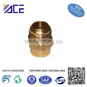 Custom Precision Copper Cnc Lathe Machining Parts thumbnail-1