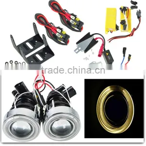 Car Angle Eye Fog Light LED Fog Lamp With HID Ballast 1day Delivery thumbnail-1