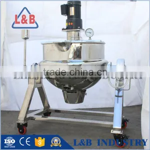 Syrup or Honey Heating Melting/Mixing Tank With Jacket thumbnail-1