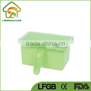 Plastic Heart Shape Condiment Dispenser With Spoon thumbnail-6