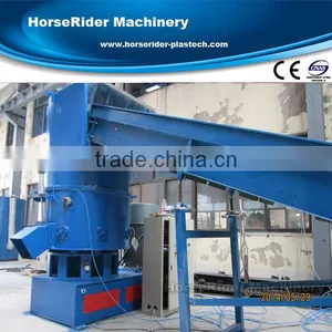 Plastic Recycling Granulating Production Line/Plastic Agglomerate Machine for PE Film Recycling thumbnail-1