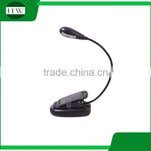Plastic Portable Battery Charge Target Adjustable Foldable Collapsible Folding Led Clamp Clip Work Reading Book Light Lamp thumbnail-5