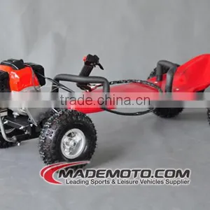 4 Wheel Small Size Easy Portable Gas Scooter Skateboard GS4901 thumbnail-1