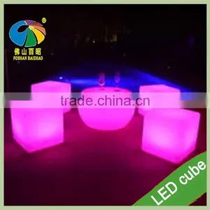 60 CM Cubes Colorful Useful Chairs Tables Furniture LED Cube Lighting thumbnail-5