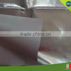 Sun Reflective Aluminum Foil Fiberglass Fabric Heat and Thermal Insulation Low Price thumbnail-6