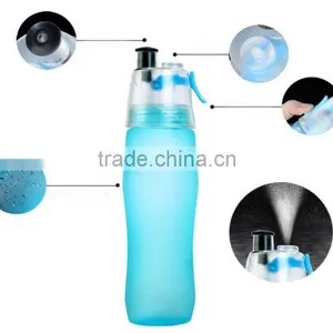 700ml Cycling Running Water Drinking Bottle Climbing Misting Spray Healthy Sports Cup With Pull-top Spout thumbnail-2