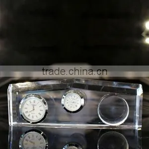 2016 Custom Wholesale Crystal Clock For Souvenir Gifts thumbnail-1