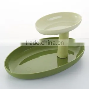 Plastic Oval Two Layer Fruit Storage thumbnail-3