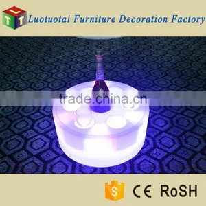 Battery Operated Multicolor LED Lighting Tray for Wine Bottle Made in China thumbnail-1