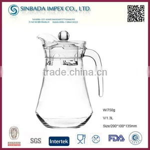 SGS LZ060201 2016 Hot Sale Daily Popular Water/glass Tea Pot thumbnail-1