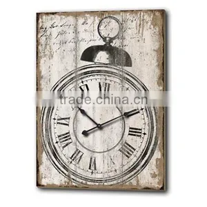 Wooden Decorative MDF Wall Clock Old Style Wall Clock Cheap Wall Clock Wholesale thumbnail-1