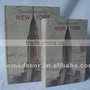 11A366 Wooden Boxes With Building Printing thumbnail-1