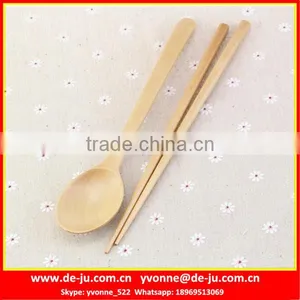 Chinese Style Bamboo Spoon Chopsticks Suits thumbnail-2