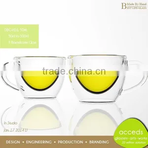 Hand Made Decoration Heat-Resistant Creative Borosilicatate Special Cups thumbnail-1