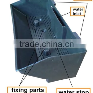 Wall Garden Plastic Pot Planter Angled Wall Flower Pots thumbnail-5