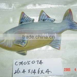 Porcelain Hanging Fish Deco thumbnail-1