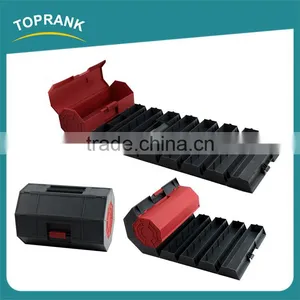 New Design Household Multifunction Compartment Folding Rolling Plastic Tool Storage Box thumbnail-4