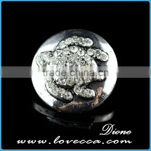Fashion Design 18mm Metal Snap Button for Leather Bracelets, Necklace thumbnail-2