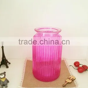 свадебная украшение из цветного стеклянного вазо thumbnail-5