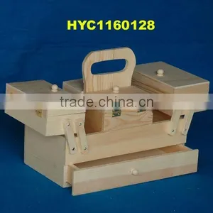 Wooden Sewing Box thumbnail-1
