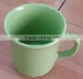 Best Selling V-shape Color Glazed Ceramic Coffee Mug Cup for Drinking thumbnail-2