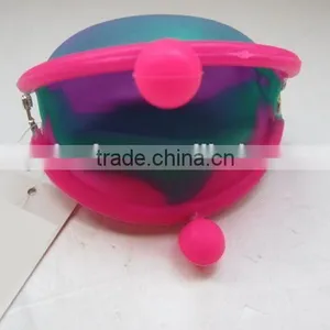 Gradually Changing Color Silicone Purse/ Colorful Coin Purse thumbnail-3