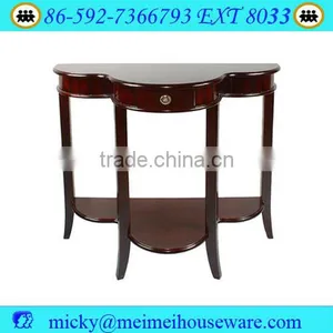 Clover Wood Round Table thumbnail-1
