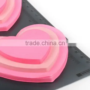 Heart Block Loose-leaf Sticky Notepad, Memo Notepad With Heart Sticky thumbnail-2