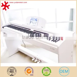 88-Key Graded Hammer Standard (GHS) Digital Piano (white & Black) With Pedal and Bench Smart Piano thumbnail-2