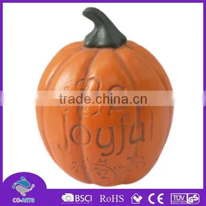 Flat Golden Pumpkin Unique Halloween Gifts thumbnail-1