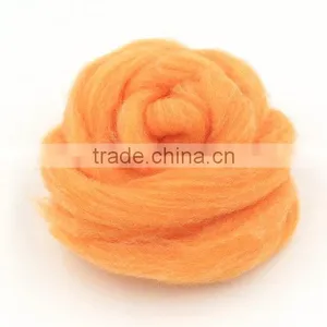 Wholesale Cheap Price Free Sample Wool Roving Top for Crafts Felting thumbnail-4