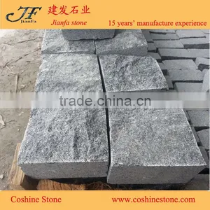 Natural Split Faced G654 Cheap Driveway Granite Paving Stone thumbnail-1