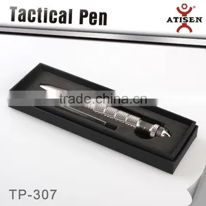 Tactical Pen Self Defense Tool Emergency Glass Breaker Color Silver thumbnail-4