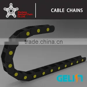 High Quality Plastic Cable Chain Drag Chain Towline Reinforced Nylon thumbnail-1