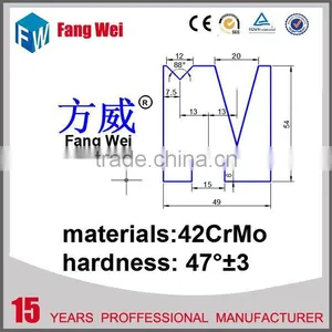 The Most Popular Hot Sale Customize Design Press Brake Molds thumbnail-1